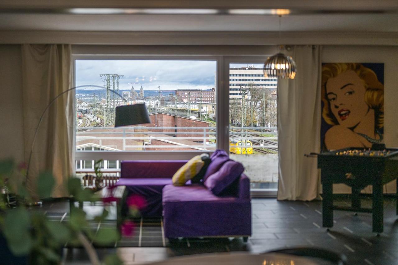 Pop Art Loft Ueber Den Daechern Von Koblenz Κόμπλεντς Εξωτερικό φωτογραφία